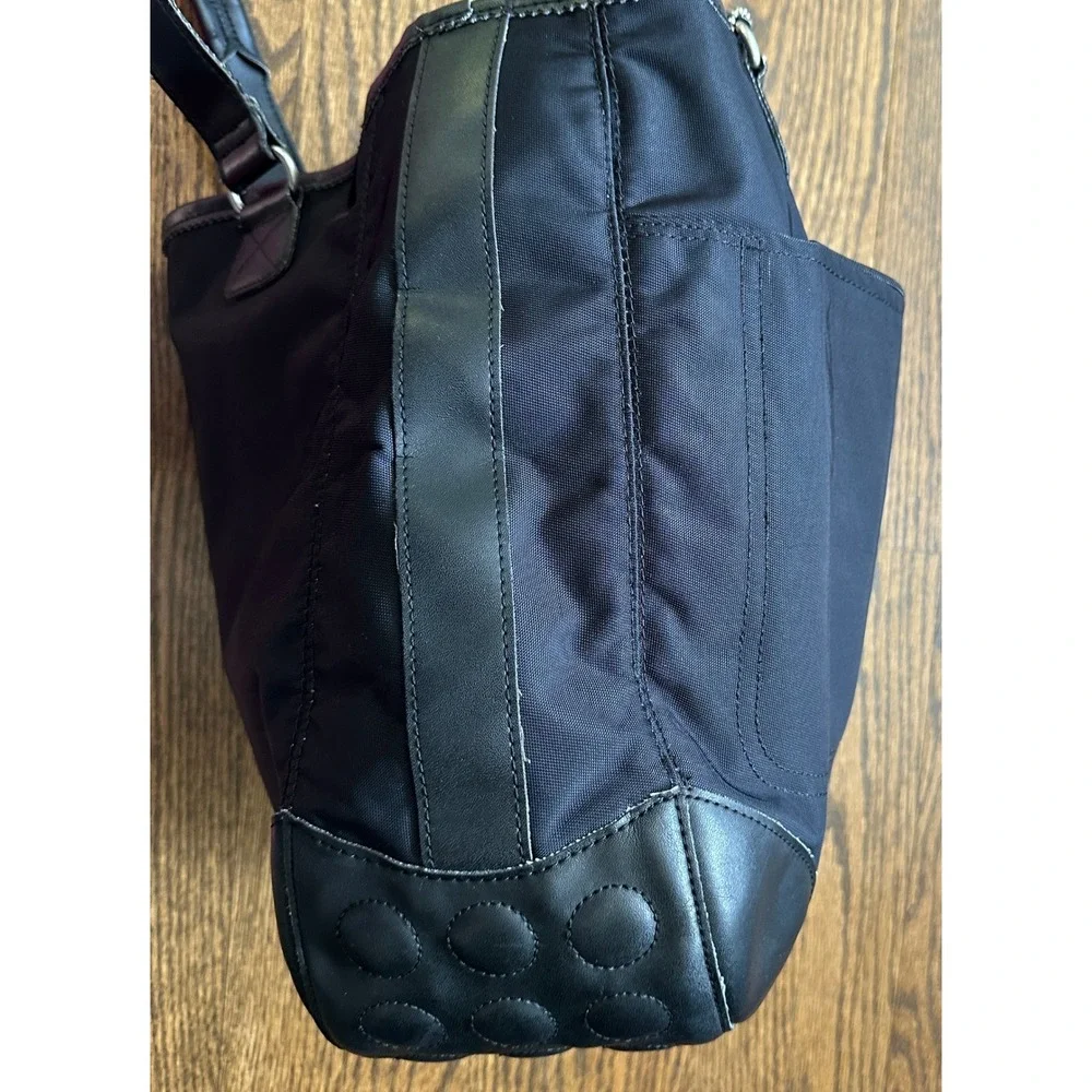 Deadstock Nike Tote Bag OS Black Solid Women's Y2K Sporty Techwear Athleisure